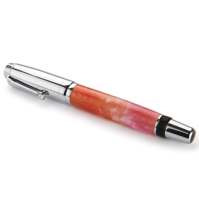 Arete Fountain Pen Kit - Chrome